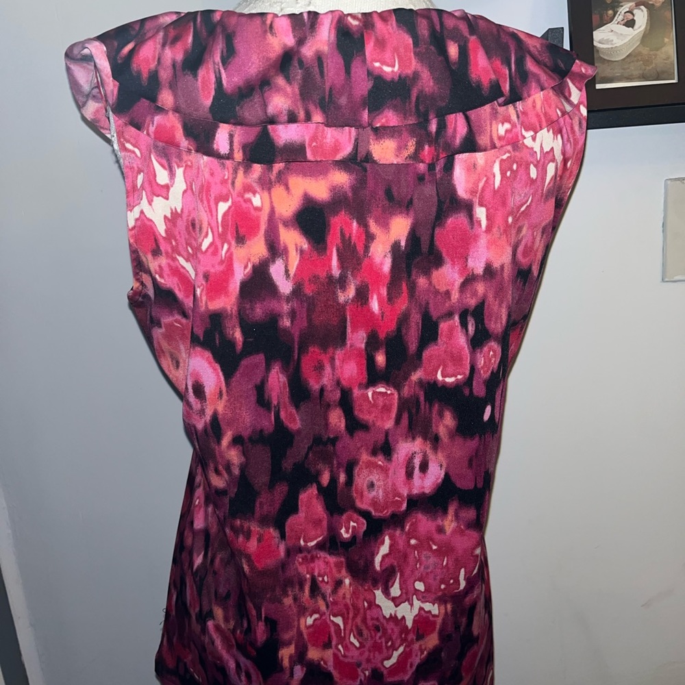 Fashion Bug Springtime Ruffled Tank M - Picture 4 of 6